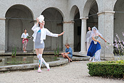 Sommerfest 2015 im Bayerischen Nationalmuseum, u.a. mit Modenschau "Inspriration Barock" von Studierenden der Mediasdesign Hochschule München (©Foto: Martin Schmitz)